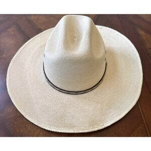 Atwood Hereford 15X Long Oval Straw Cowboy Hat 7 3/8 Western Wear Ranch Hand